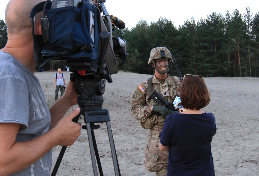 Sky Soldiers descend on Poland in support of Operation Atlantic Resolve