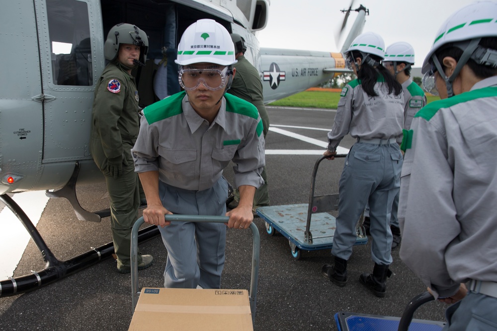 459AS members participated in TMG disaster relief drill