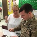 Volunteer Soldier mentor visits impact local schools