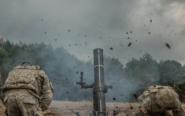 Orient Shield Mortar Fire
