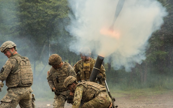 Orient Shield Mortar Fire