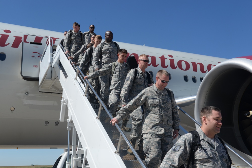 5BW Airmen return from deployment