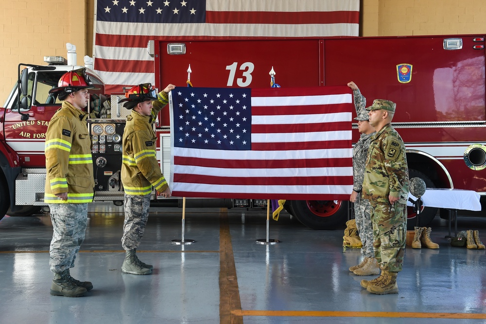 Joint Task Force-Bravo honors fallen emergency services personnel during 9/11 ceremony