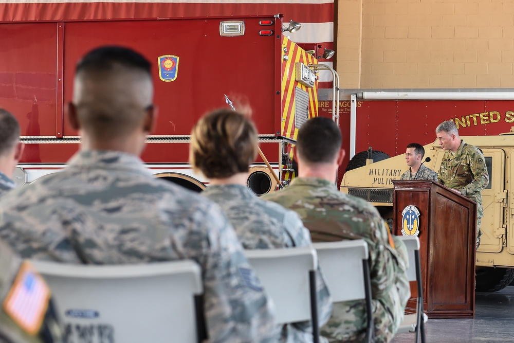 Joint Task Force-Bravo honors fallen emergency services personnel during 9/11 ceremony