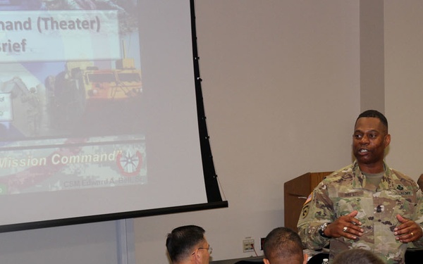 1st TSC prepares National Guard unit for coming deployment