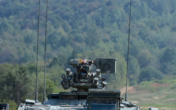 Croatian mobile infantry shows off Croatia’s military might during IR16