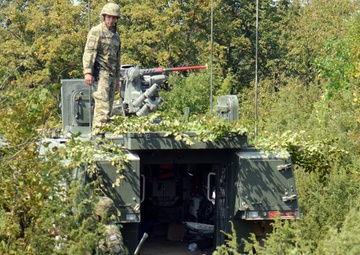 Croatian mobile infantry shows off Croatia’s military might during IR16