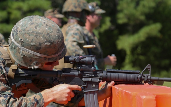 Combat Marksmanship Trainer Course holds 3-gun competition for students, range personnel