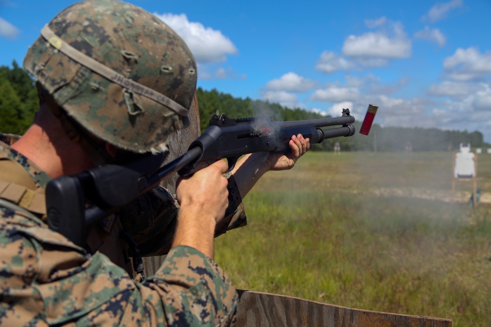 Combat Marksmanship Trainer Course holds 3-gun competition for students, range personnel