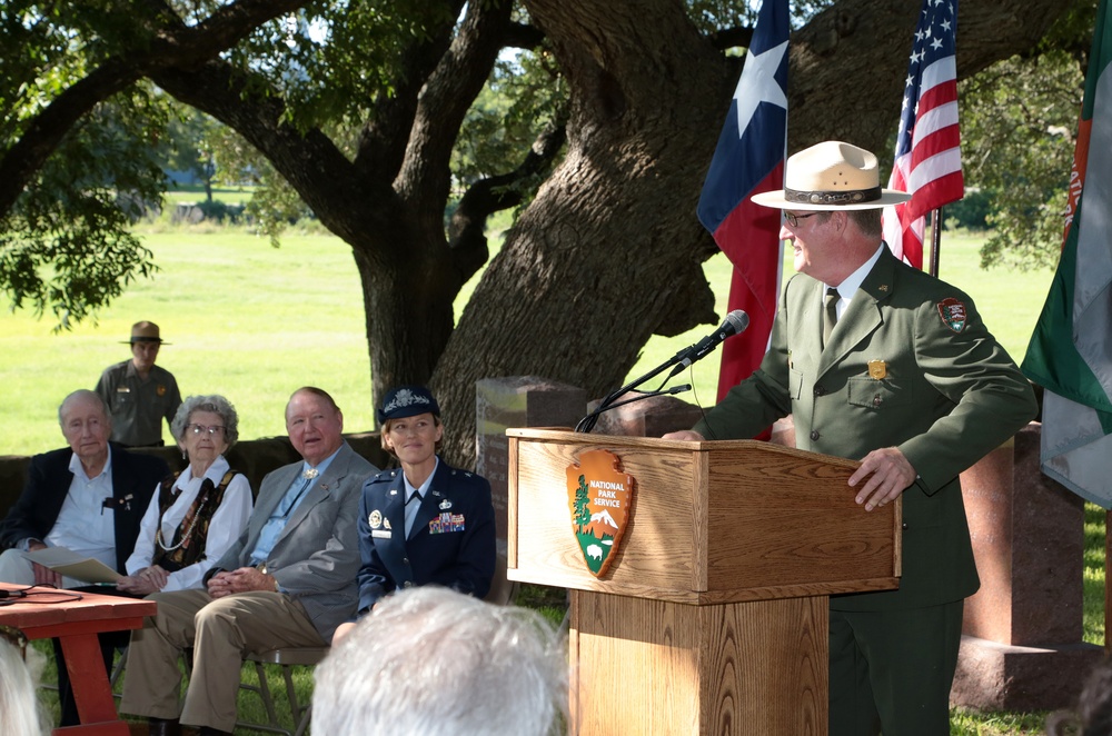 Lyndon B. Johnson Birthday Observance Wreath-Laying Ceremony