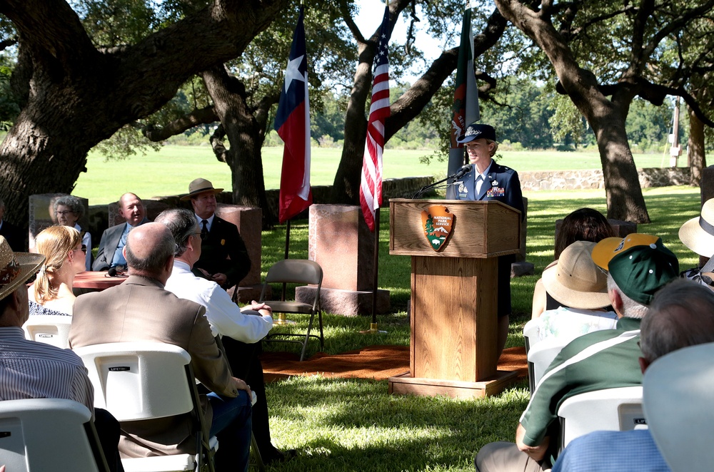 Lyndon B. Johnson Birthday Observance Wreath-Laying Ceremony