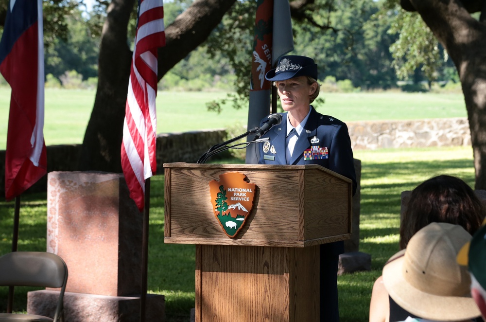 Lyndon B. Johnson Birthday Observance Wreath-Laying Ceremony