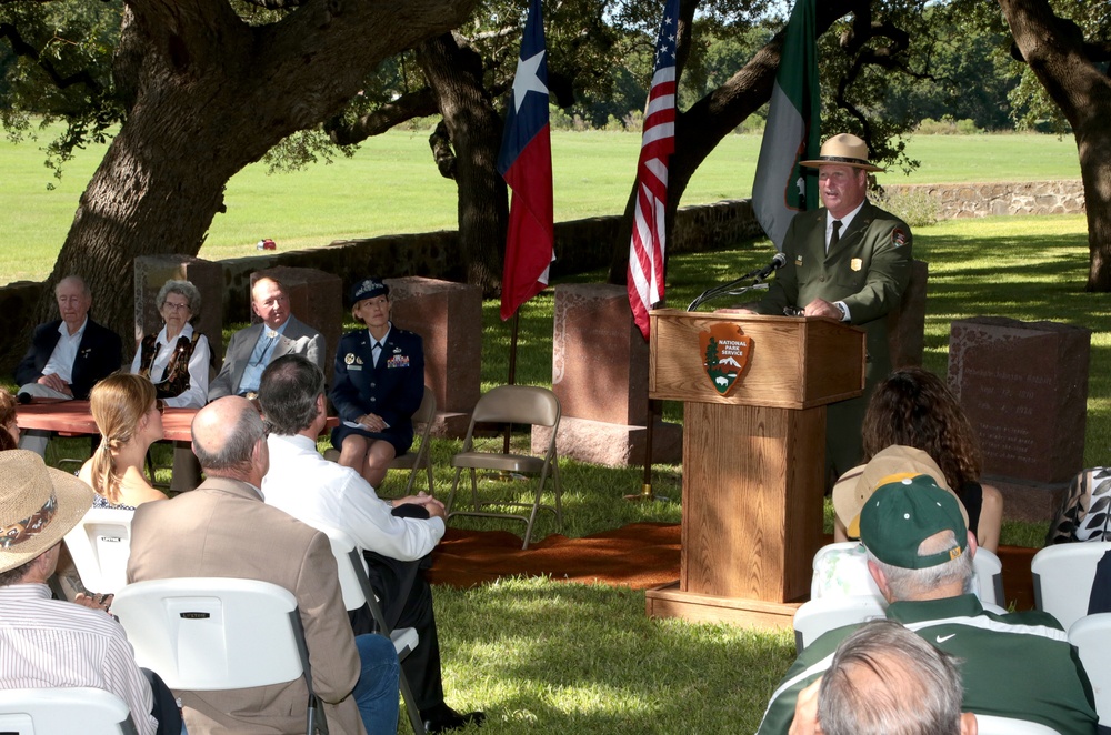 Lyndon B. Johnson Birthday Observance Wreath-Laying Ceremony