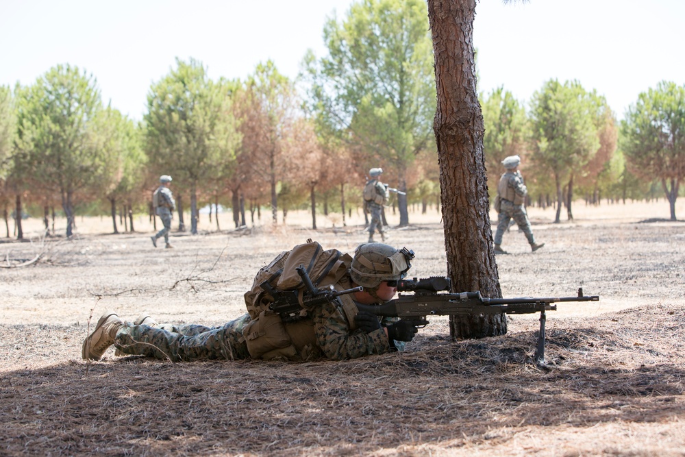 Crisis Response Marines refresh basic infantry skills