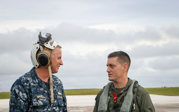 Valiant Shield 16: Rear Adm. Hurley visits Marines