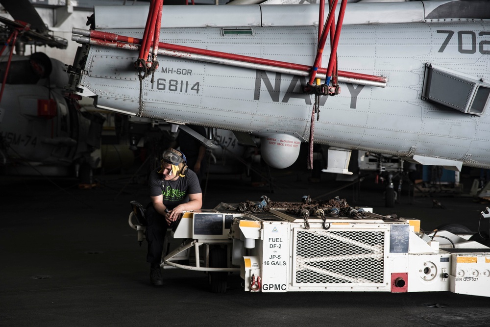 USS Dwight D. Eisenhower Deployment