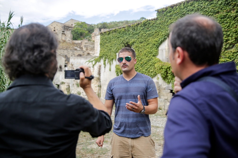 Marines restore historic Italian site