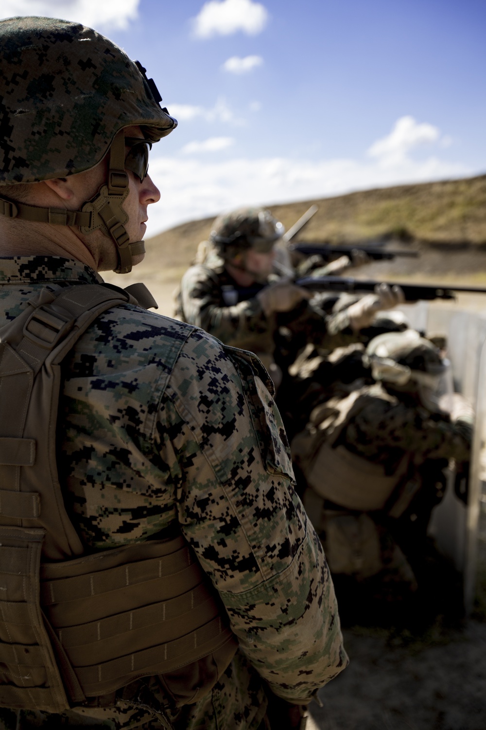 Riot Control Non-Lethal Weapons Range