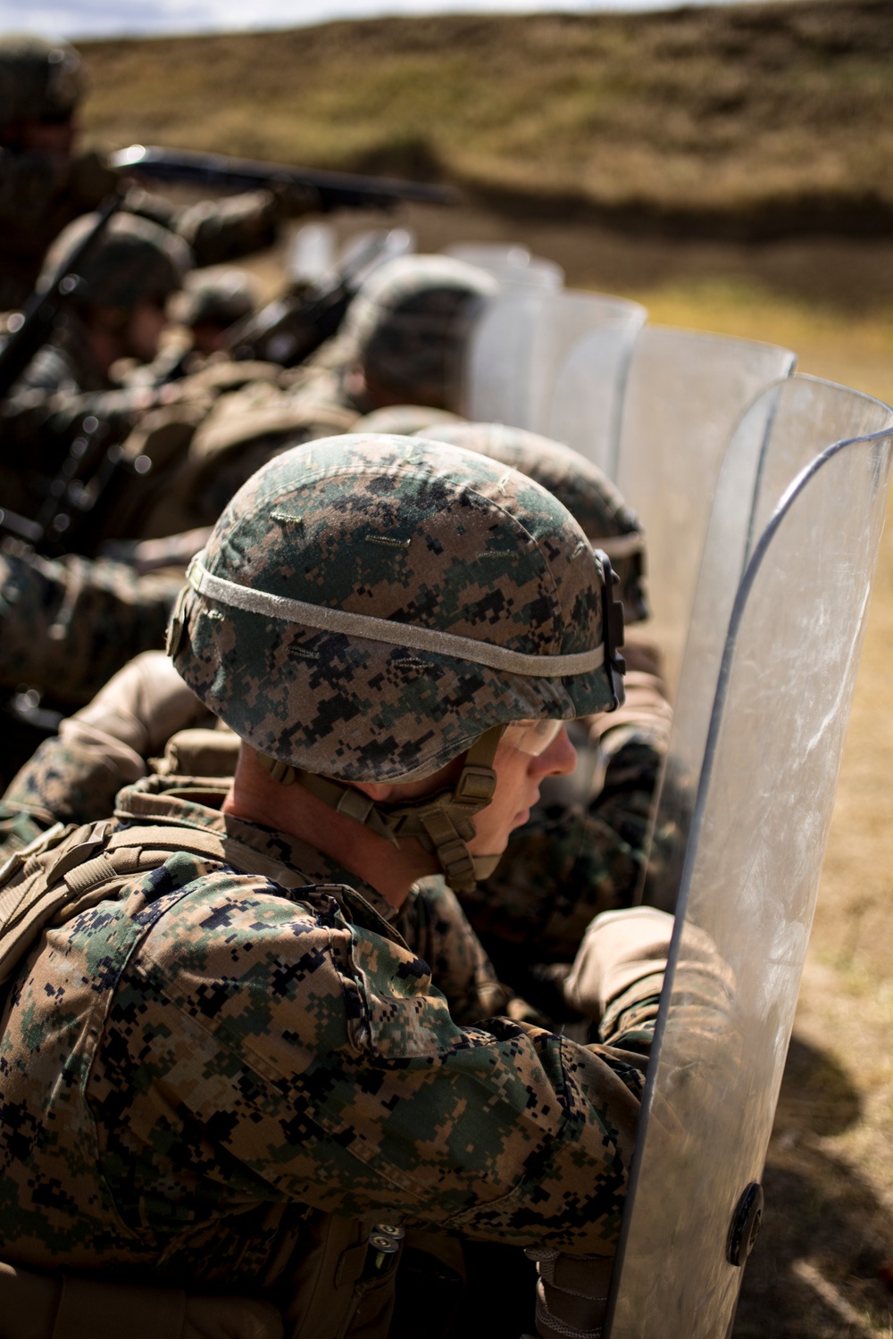 Riot Control Non-Lethal Weapons Range