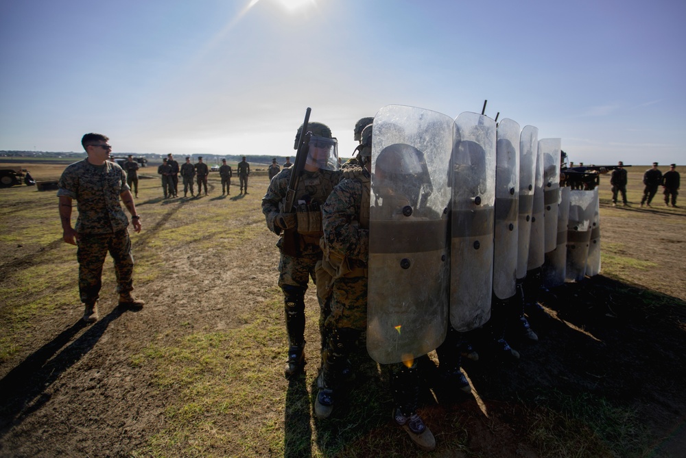 Riot Control Non-Lethal Weapons Range
