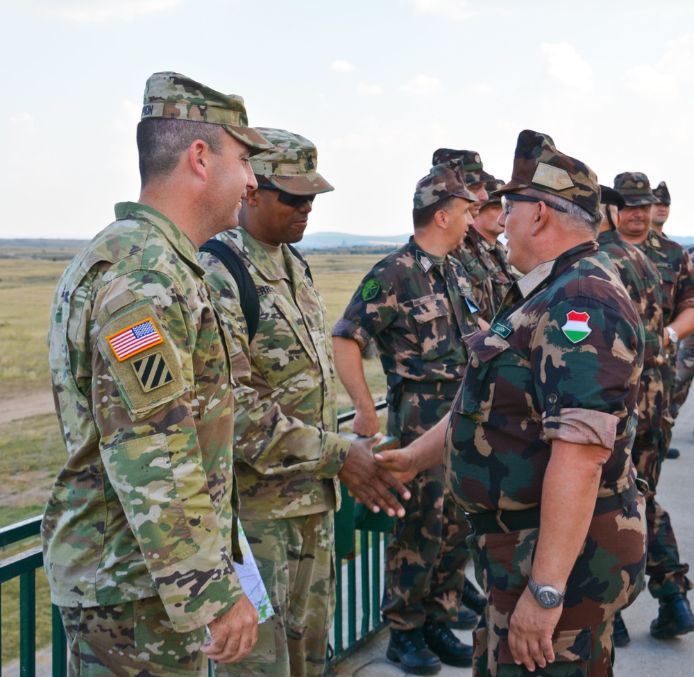 2nd Cavalry Regiment in Hungary for Brave Warrior 2016