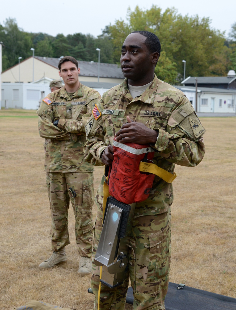 Army Reserve Medical Unit practices MEDEVAC with active duty Blackhawk