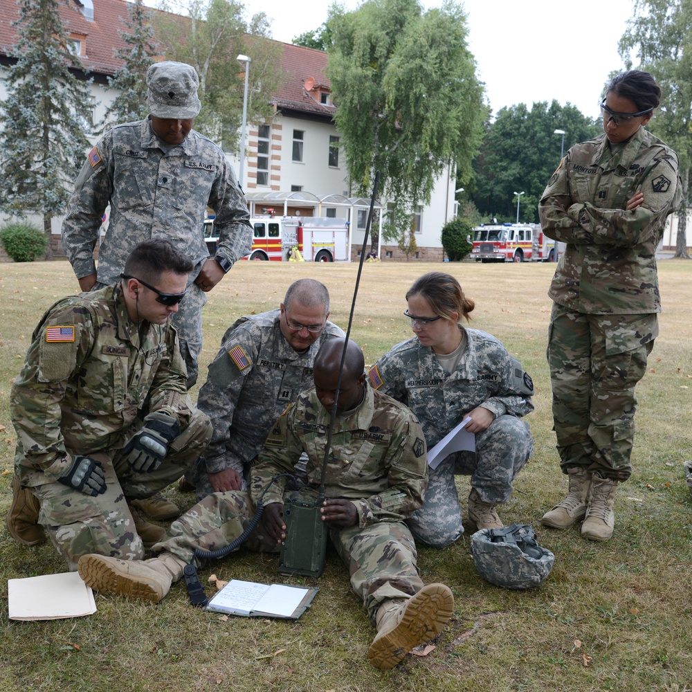 Army Reserve Medical Unit practices MEDEVAC with active duty Blackhawk