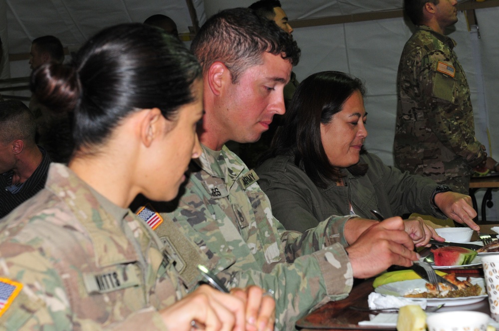 Assistant Secretary of the Army meets with Soldiers of Ukraine