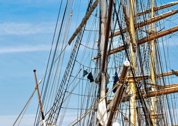 USCGC Eagle visits Charleston