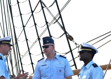 USCGC Eagle visits Charleston