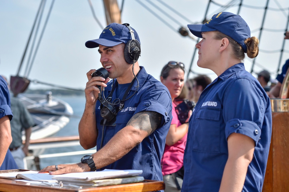USCGC Eagle visits Charleston