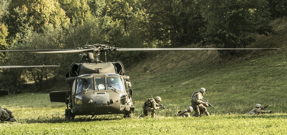 U.S., Portuguese and Hungarian Forces come together for Operation Iron Eagle