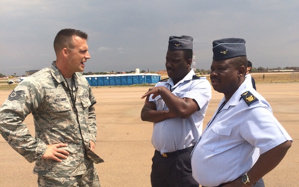 New York National Guard Airmen support South African Air Show