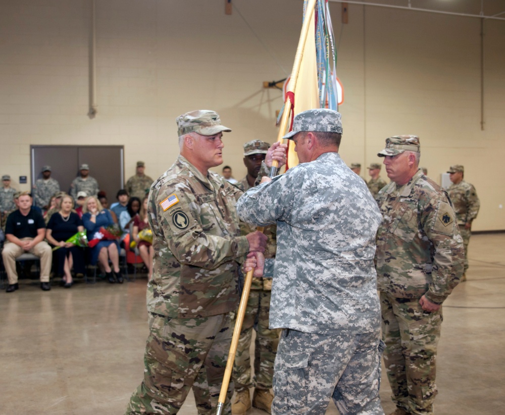 345th Change of Command 1