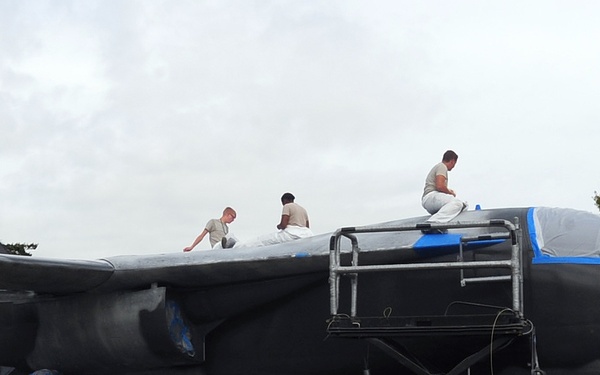 Aardvark static display goes “dark vark”