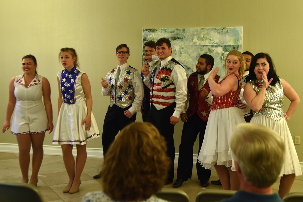 Re-Creation performs at JBER Fisher House