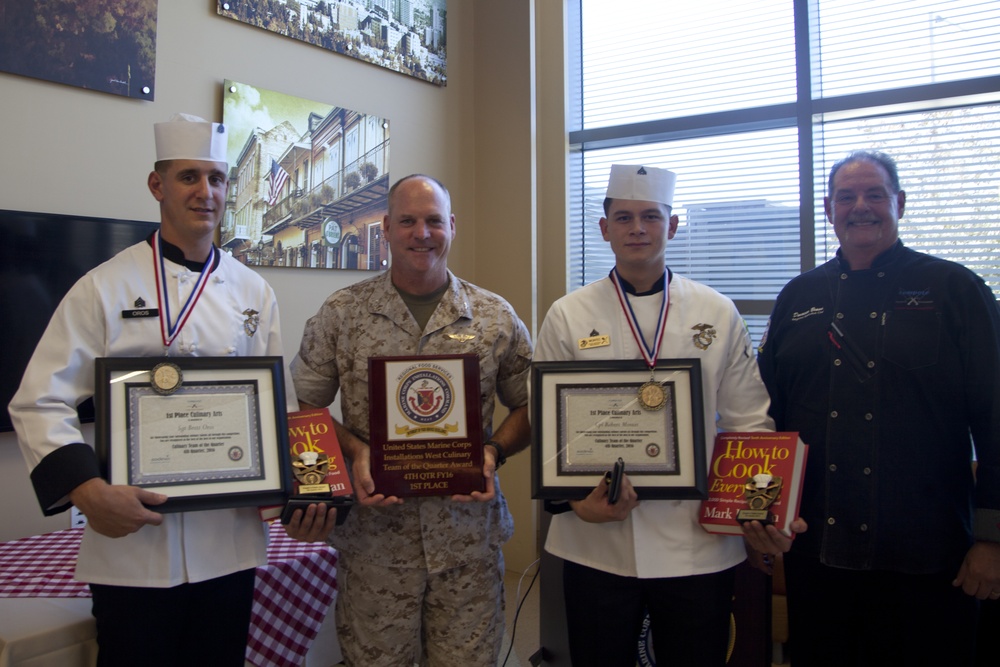 MCIWEST Commanding General Culinary Team of the Quarter Competition 2016