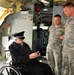 Retired Nebraska Air Guard Pilot pays visit to unit