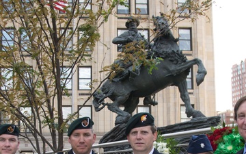 Best selling author Doug Stanton attends America's Response statue dedication