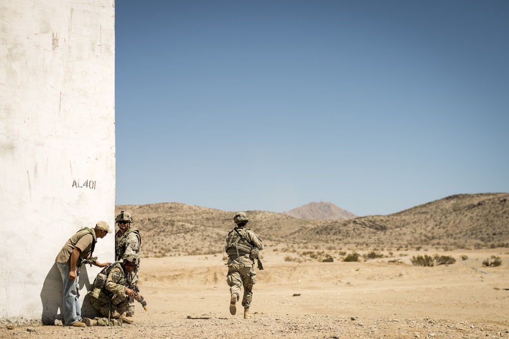 “On Purpose; With a Purpose” Army Civil Affairs Troops Triumph at NTC Training