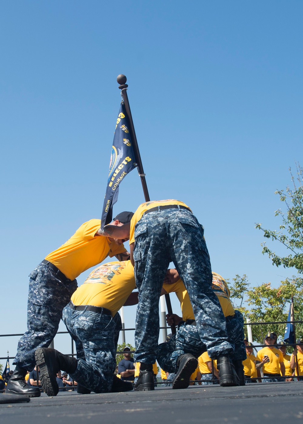 Chief Petty Officers and Selectees Celebrate CPO Pride Day