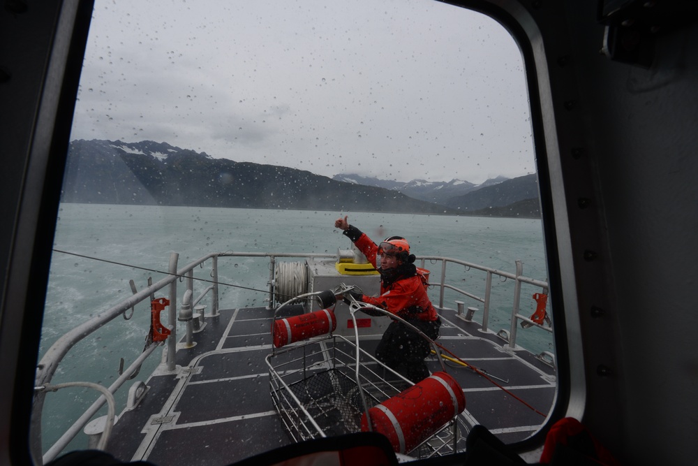 Valdez, Alaska, hoist rescue training