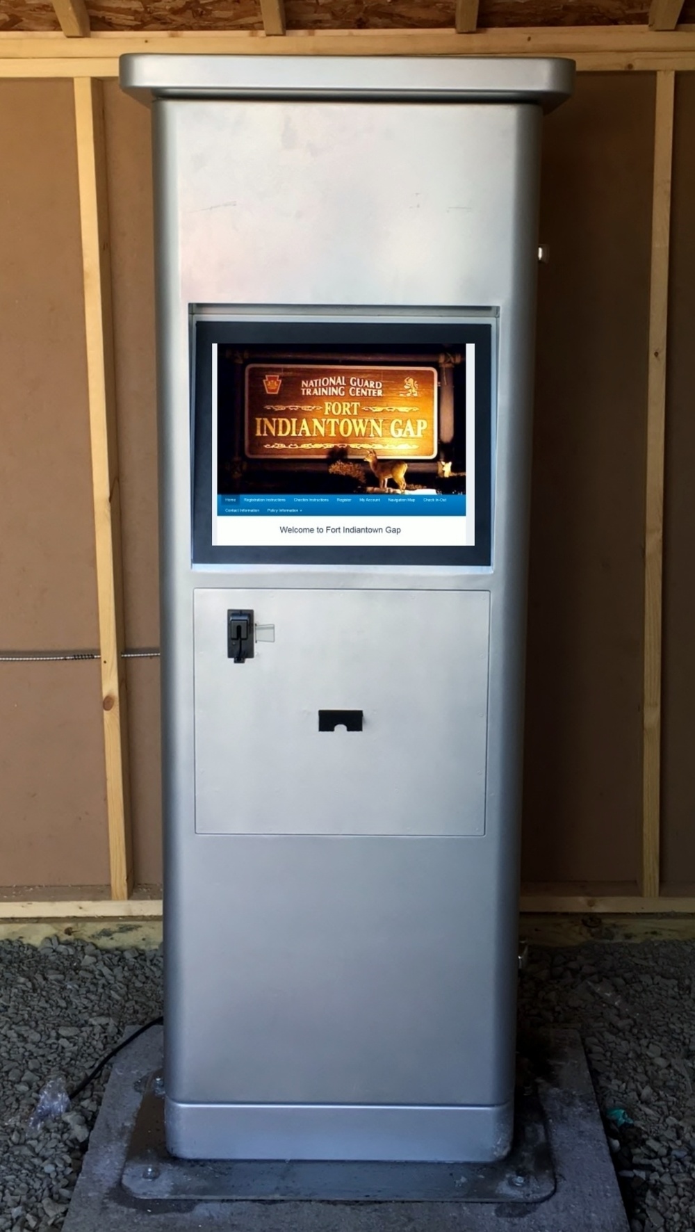 Fort Indiantown Gap launches online safety briefings and payments for outdoor recreation; New kiosk for check in and check out