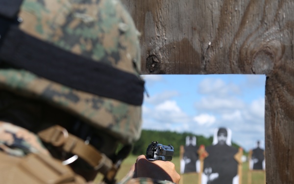Combat Marksmanship Trainer Course holds 3-gun competition for students, range personnel