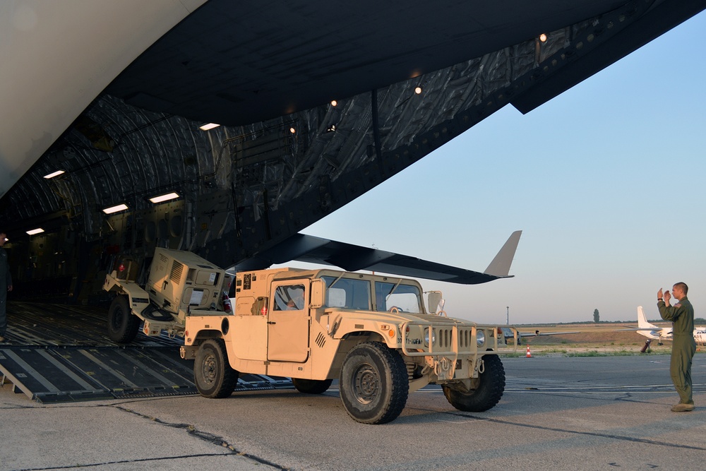 NC Guard Soldiers Deploy To Moldova for Multinational Exercise “Fire Shield 2016”