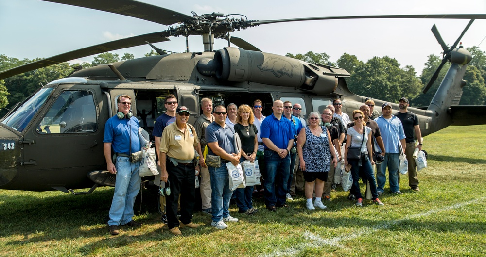 New York National Guard supports ESGR BossLift at Camp Smith Training Site