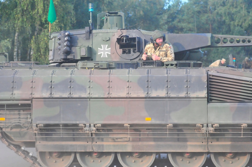 German Panzer Unit Test Drives the New Puma