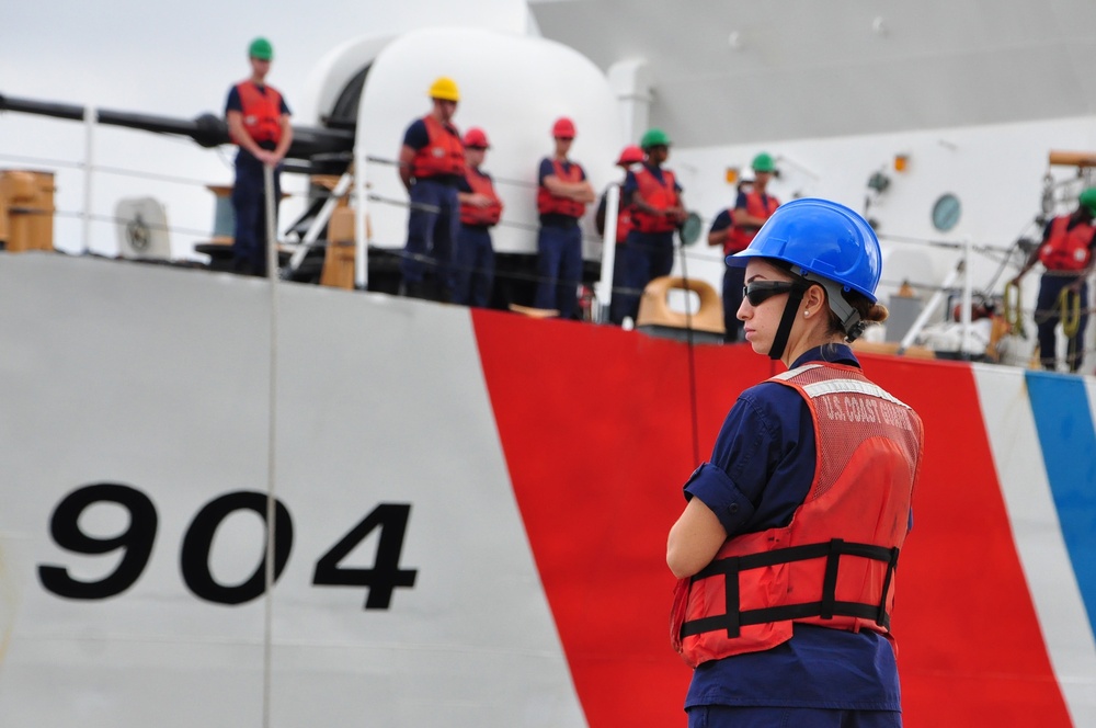 Coast Guard Cutter Northland returns home from Florida Straits patrol