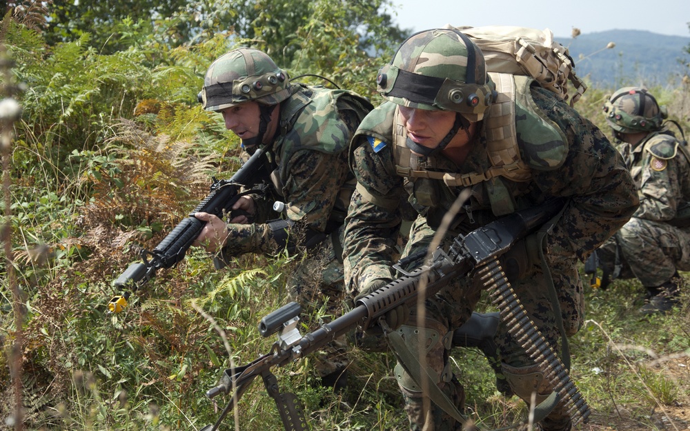 Bosnia and Herzegovina, Slovenian armed forces secure the ground for IR16