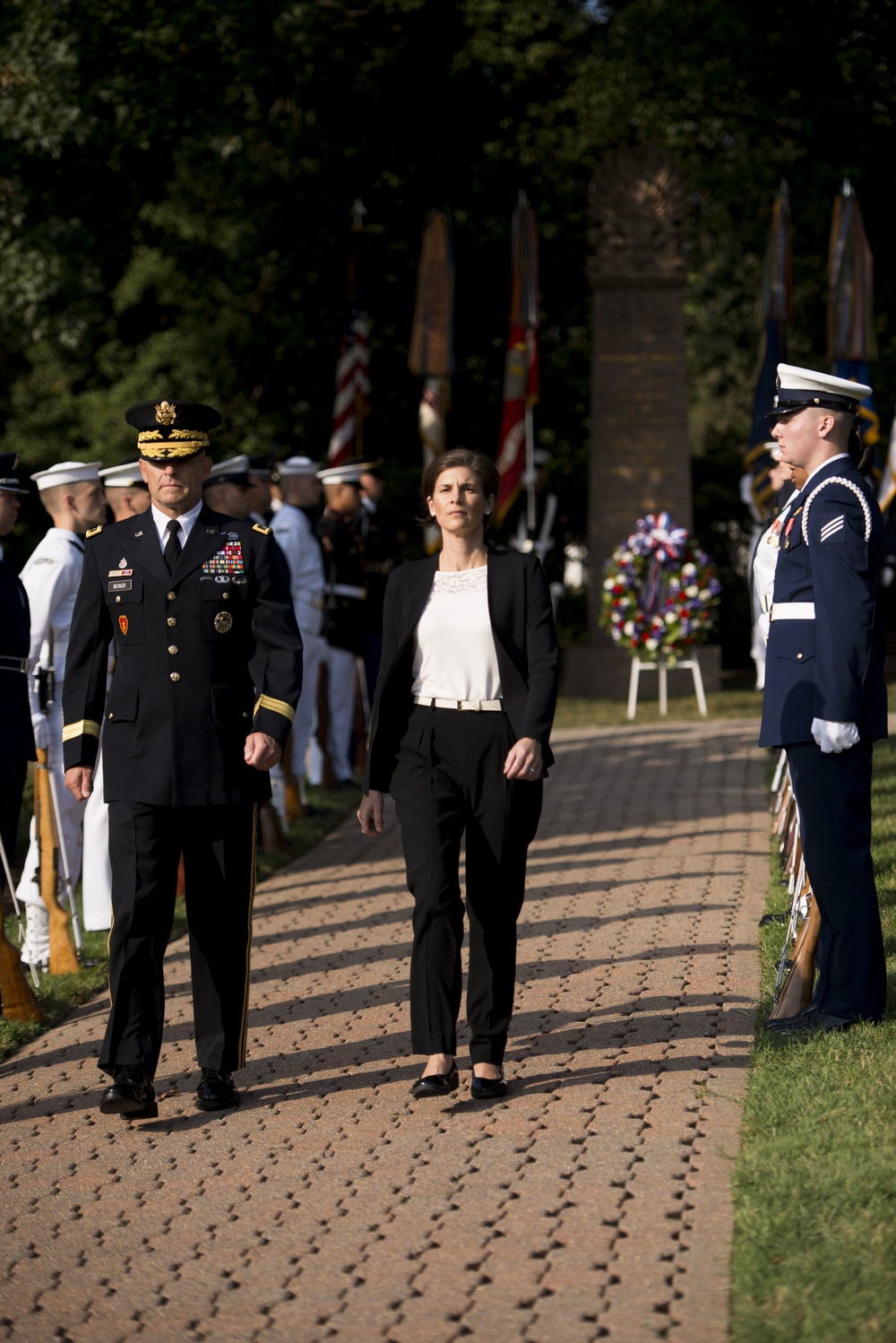 Full Honor Wreath-Laying ceremony to honor 27th President of the United States William H. Taft’s birthday in Arlington National Cemetery